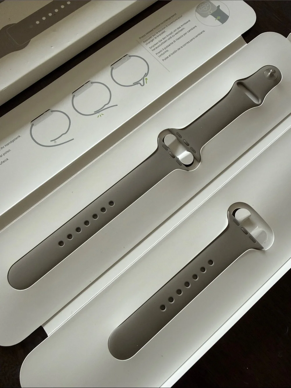 Apple Watch Sport Band - Silver